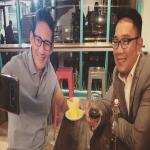 Kebersamaan Kang Emil Saat Ngopi Bareng Sandiaga Uno